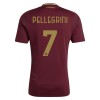 Maillot de Supporter AS Roma Pellegrini 7 Domicile 2024-25 Pour Enfant